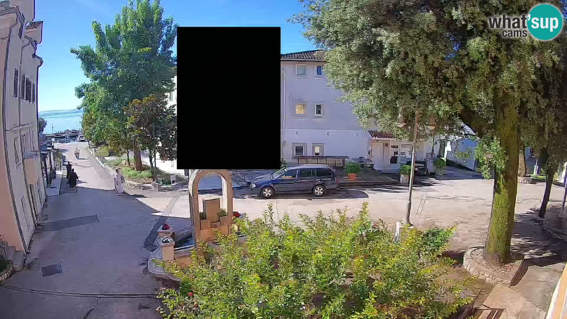 Webcam Centro Draga di Moschiena – Vista live sul centro