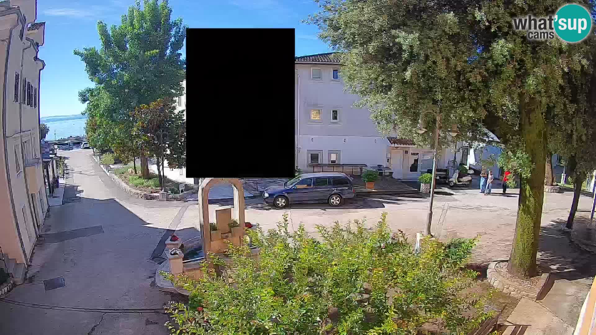 Webcam Mošćenička Draga Zentrum – Liveblick auf das Ortszentrum