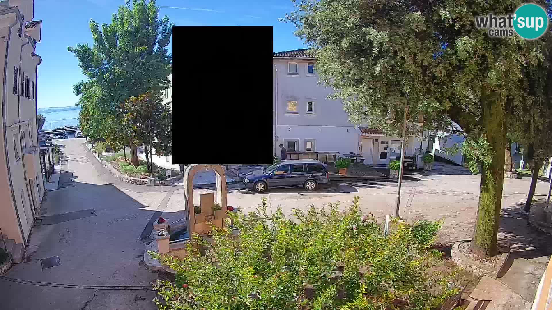 Webcam Centro Draga di Moschiena – Vista live sul centro