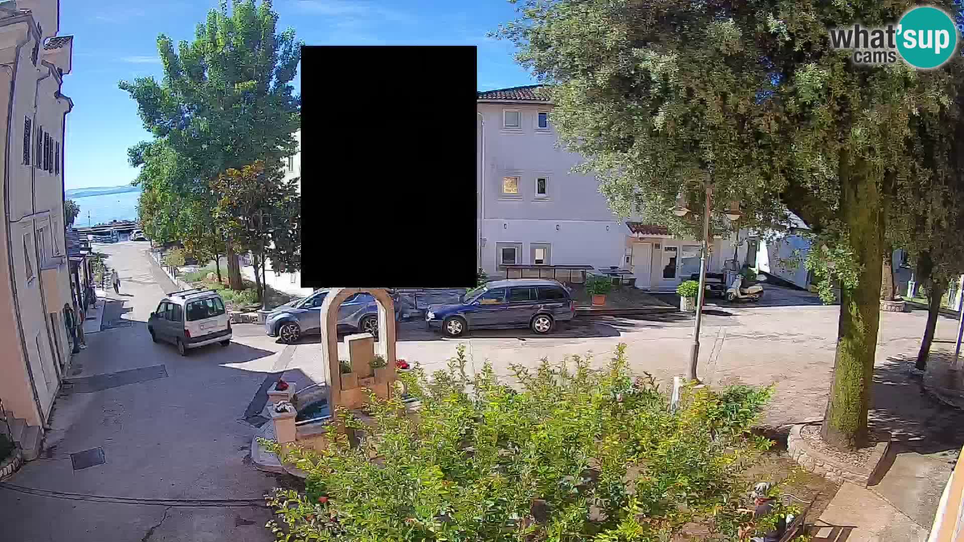 Webcam Mošćenička Draga Center – Live View of the Town Center