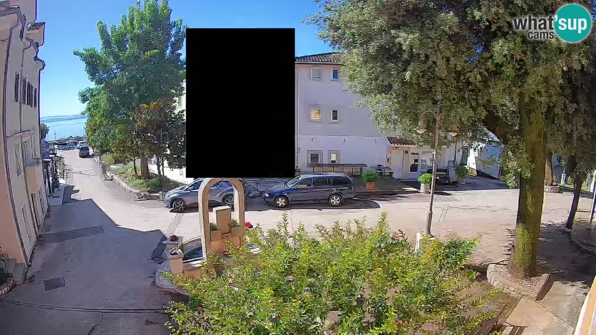 Webcam Centro Draga di Moschiena – Vista live sul centro
