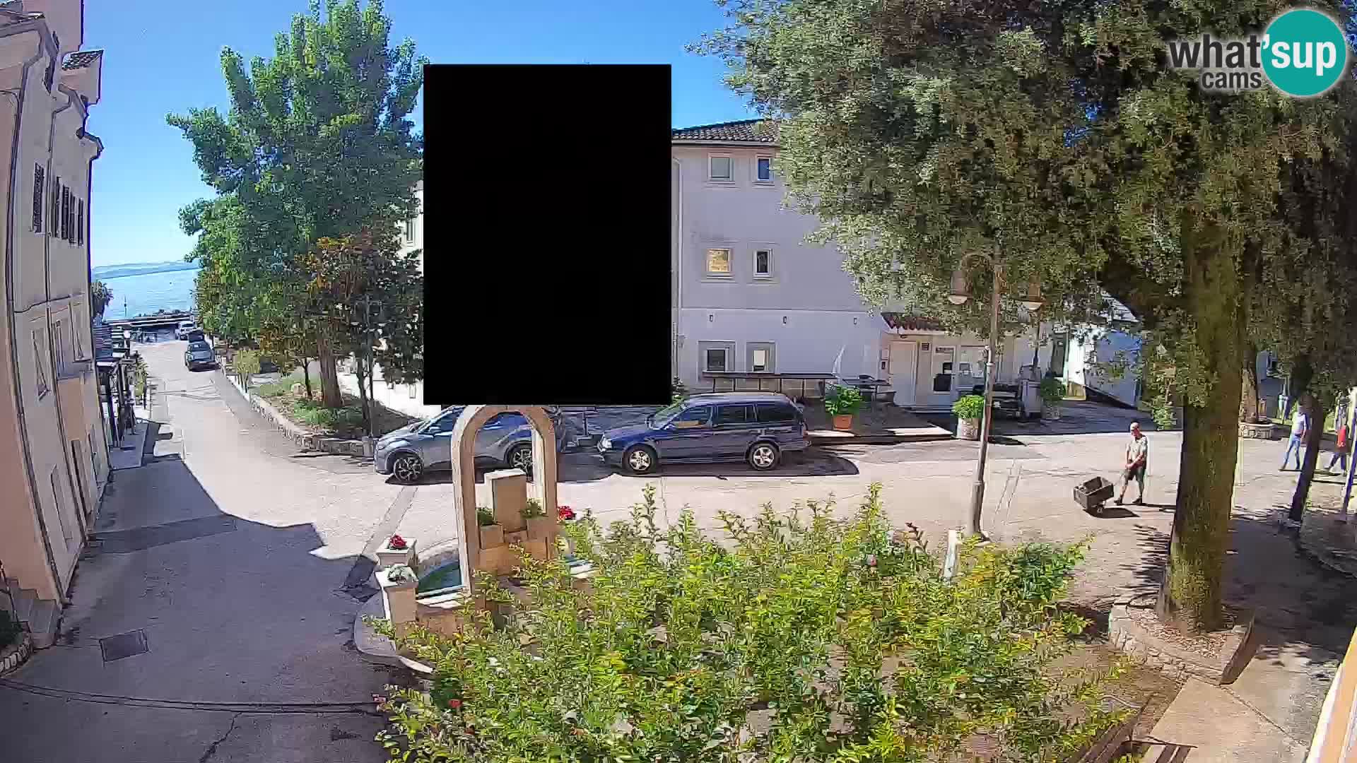 Webcam Mošćenička Draga Zentrum – Liveblick auf das Ortszentrum