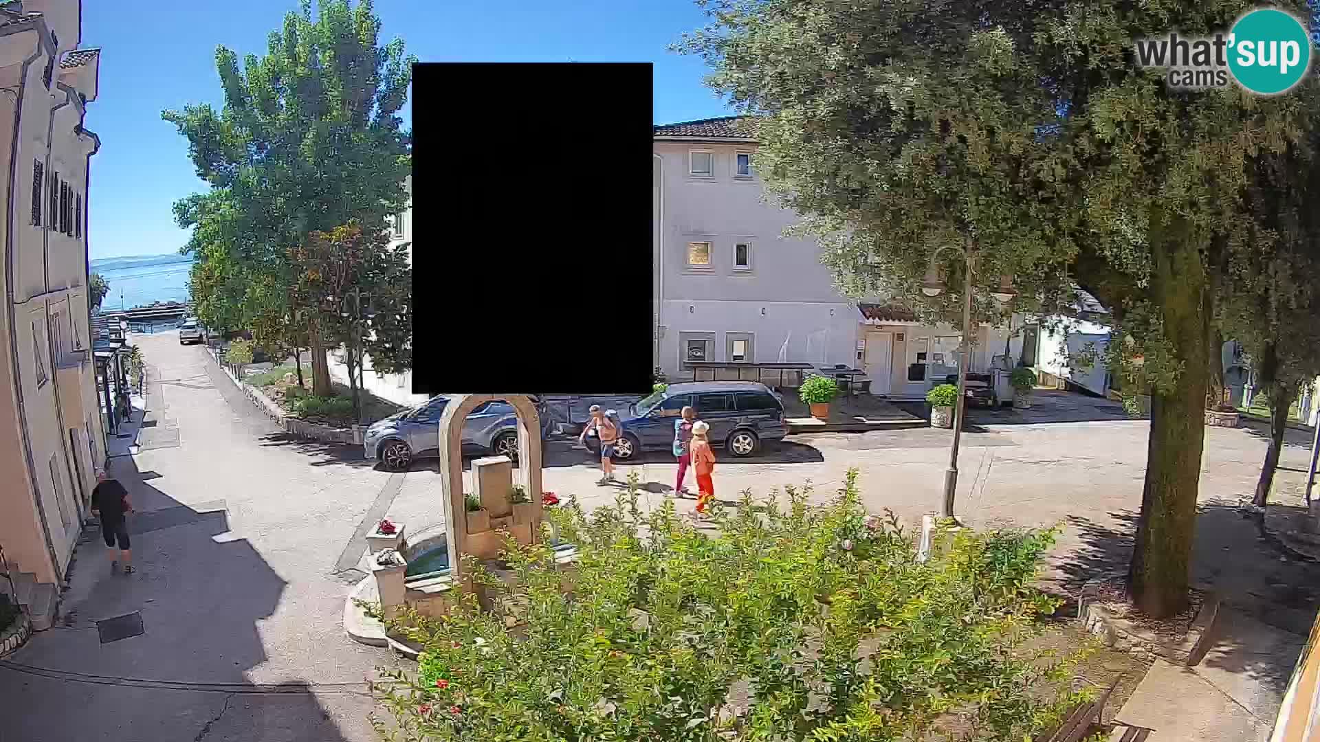 Webcam Centro Draga di Moschiena – Vista live sul centro