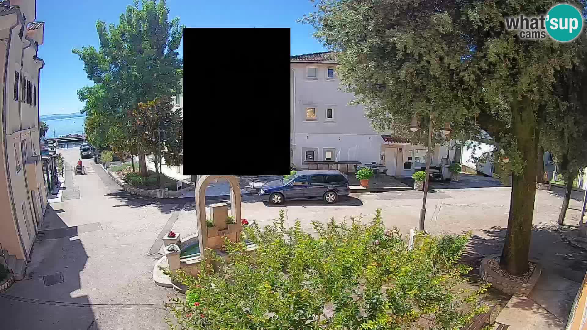 Webcam Mošćenička Draga Zentrum – Liveblick auf das Ortszentrum