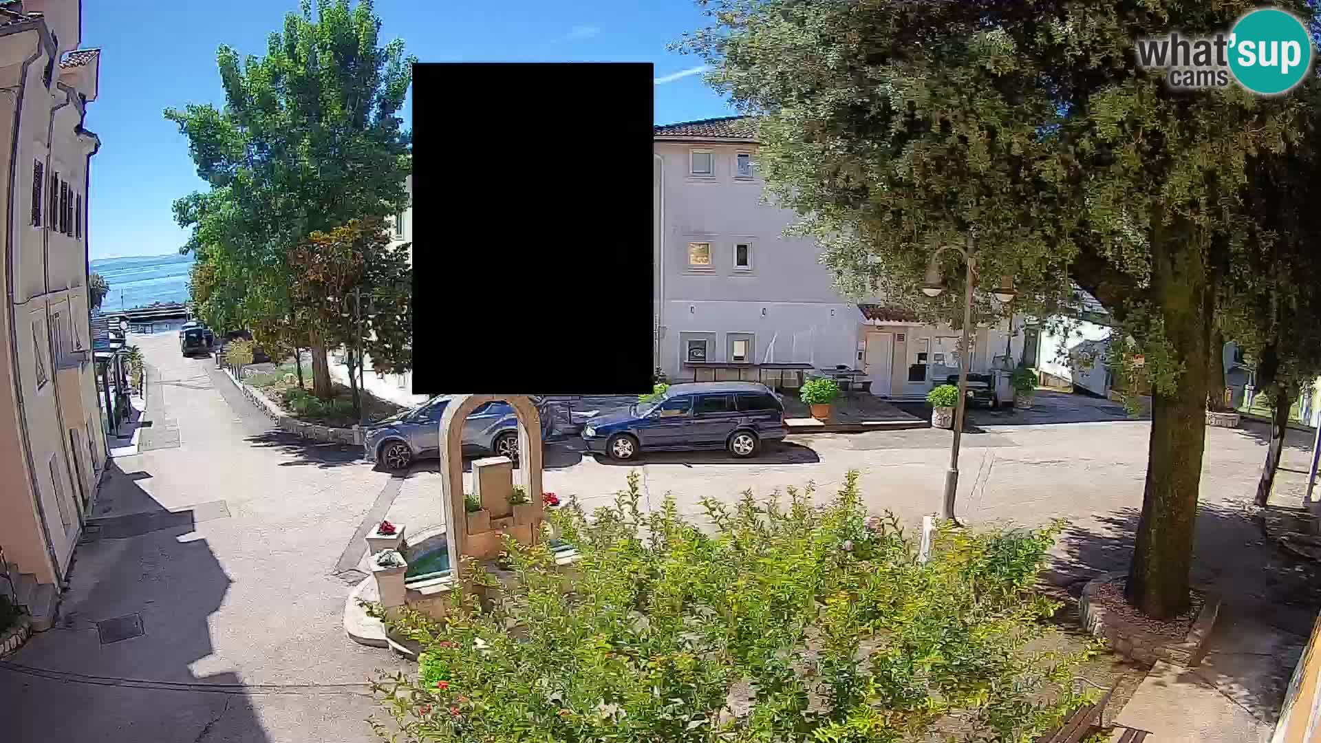 Webcam Mošćenička Draga Zentrum – Liveblick auf das Ortszentrum