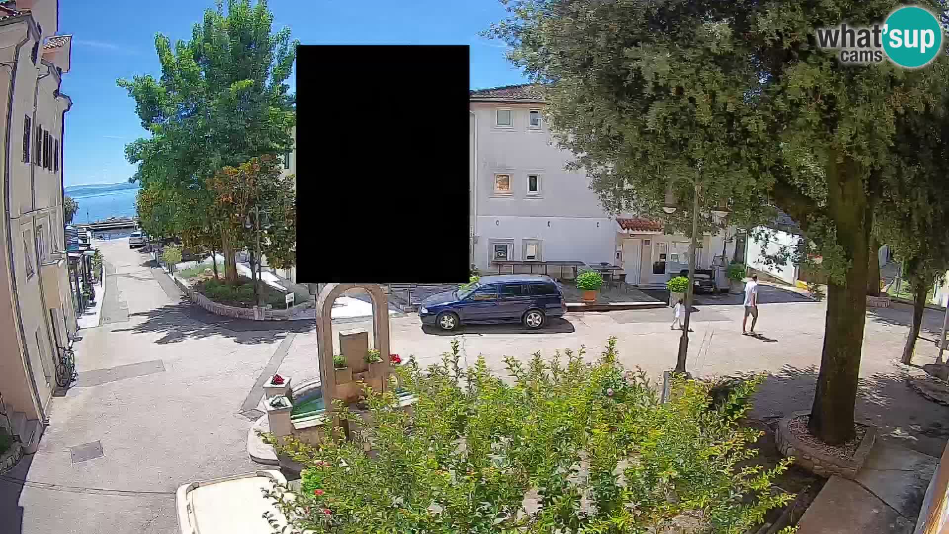 Web kamera centar Mošćeničke Drage – Pogled uživo