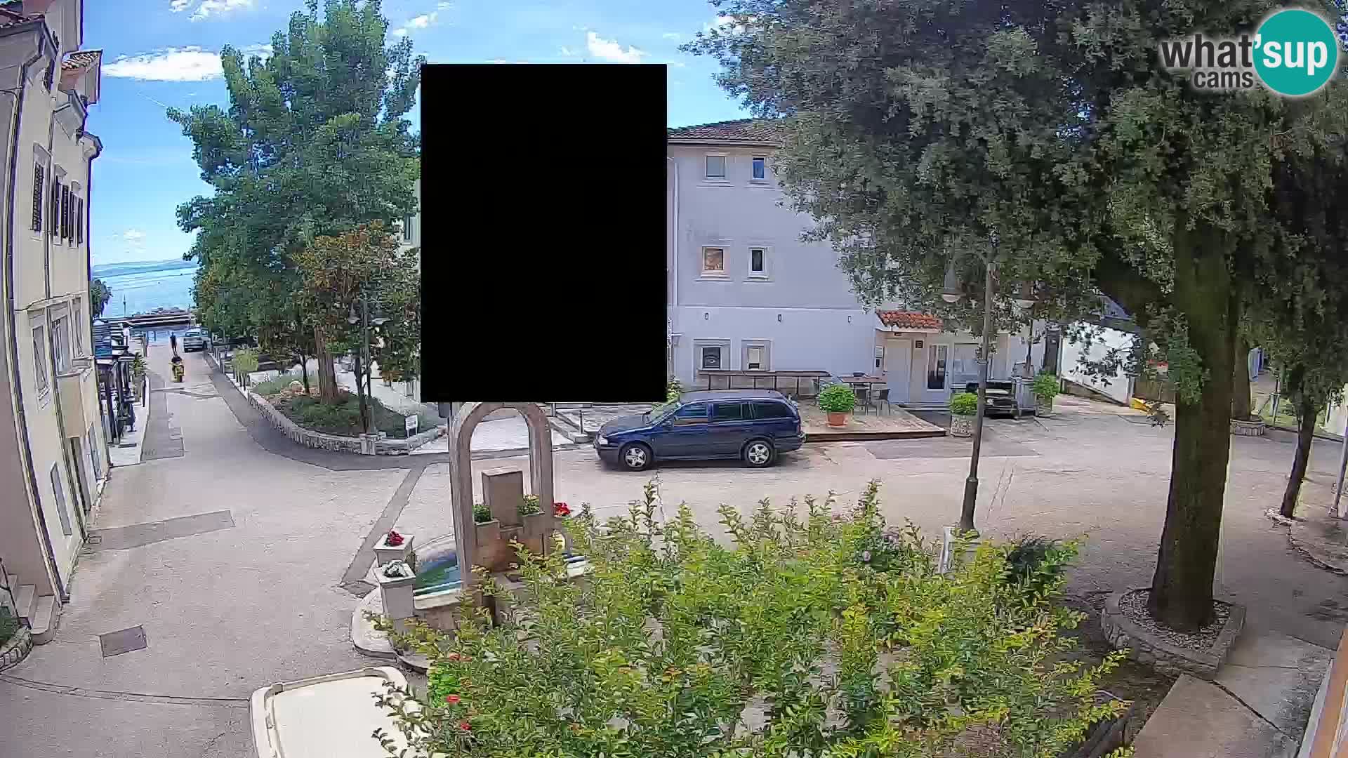 Webcam Mošćenička Draga Zentrum – Liveblick auf das Ortszentrum