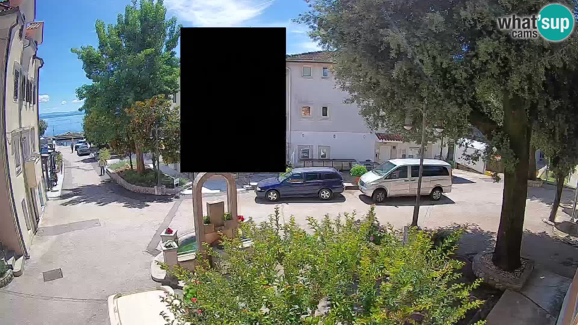 Webcam Mošćenička Draga Zentrum – Liveblick auf das Ortszentrum