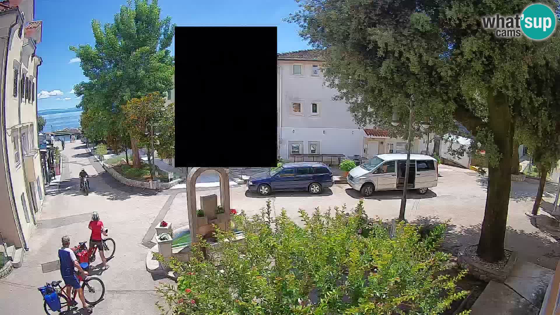 Spletna kamera center Mošćeniška Draga – Pogled v živo