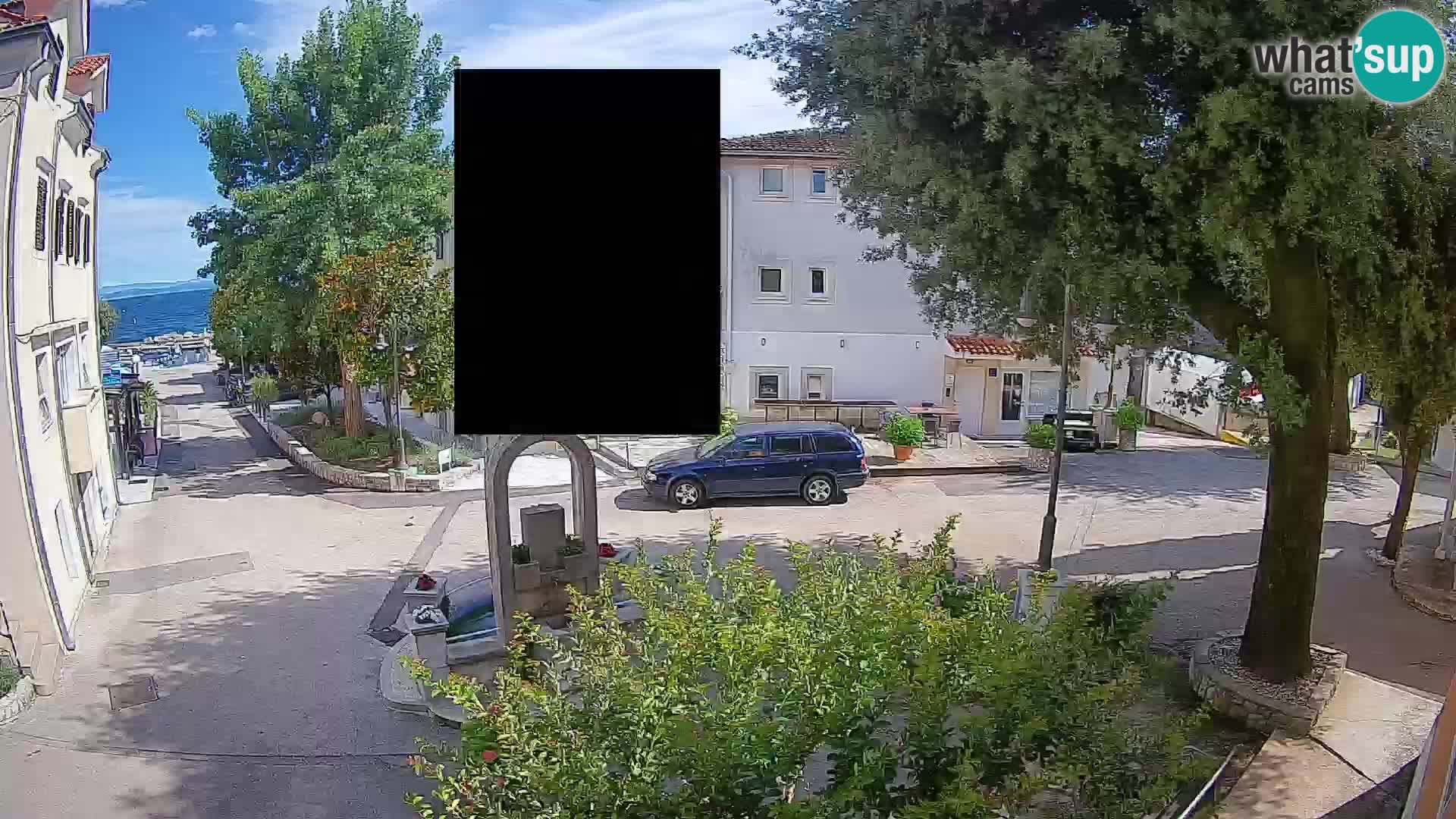 Web kamera centar Mošćeničke Drage – Pogled uživo