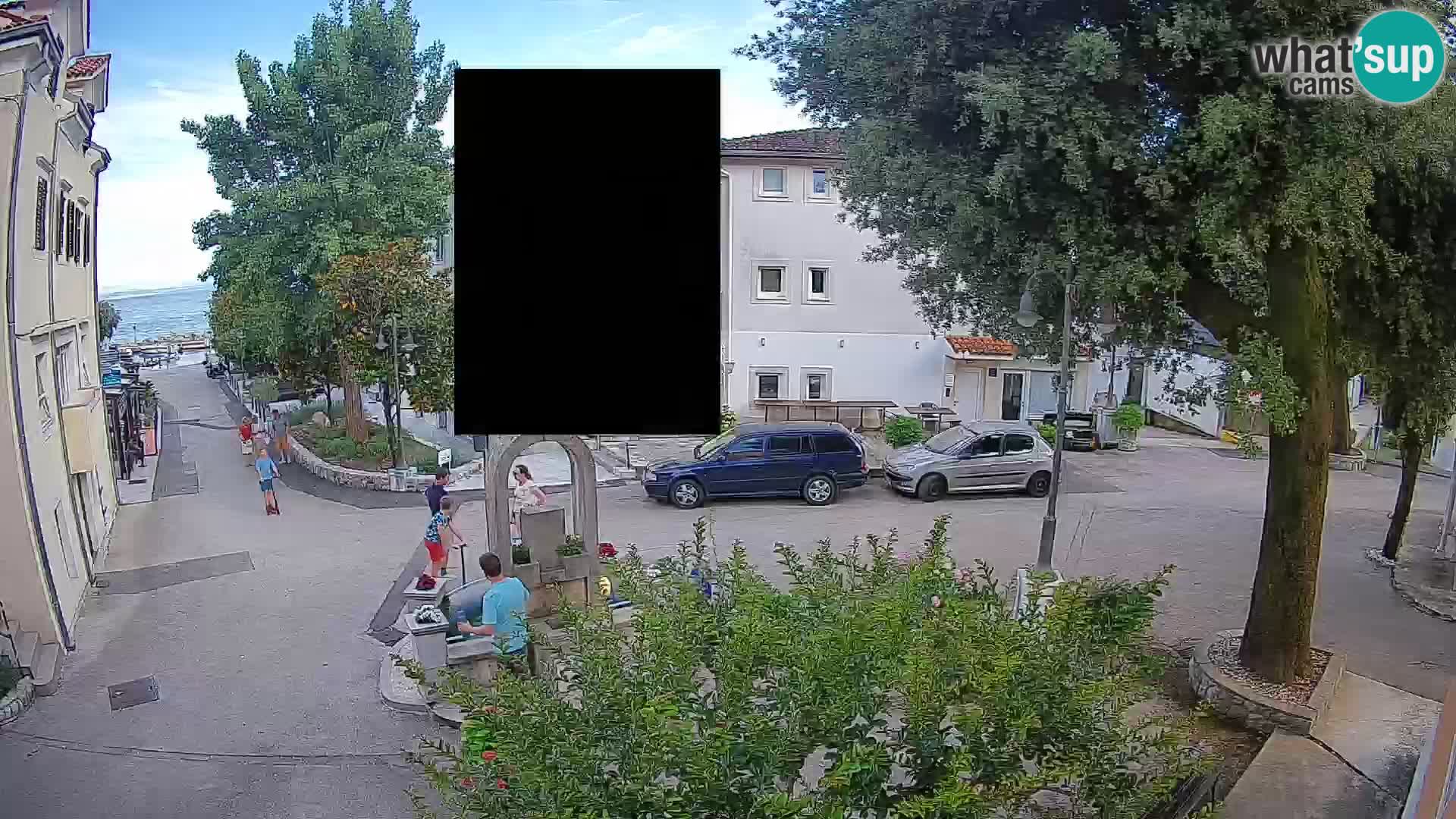 Webcam Mošćenička Draga Zentrum – Liveblick auf das Ortszentrum