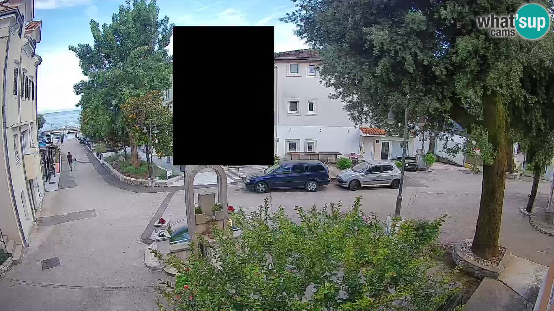 Web kamera centar Mošćeničke Drage – Pogled uživo
