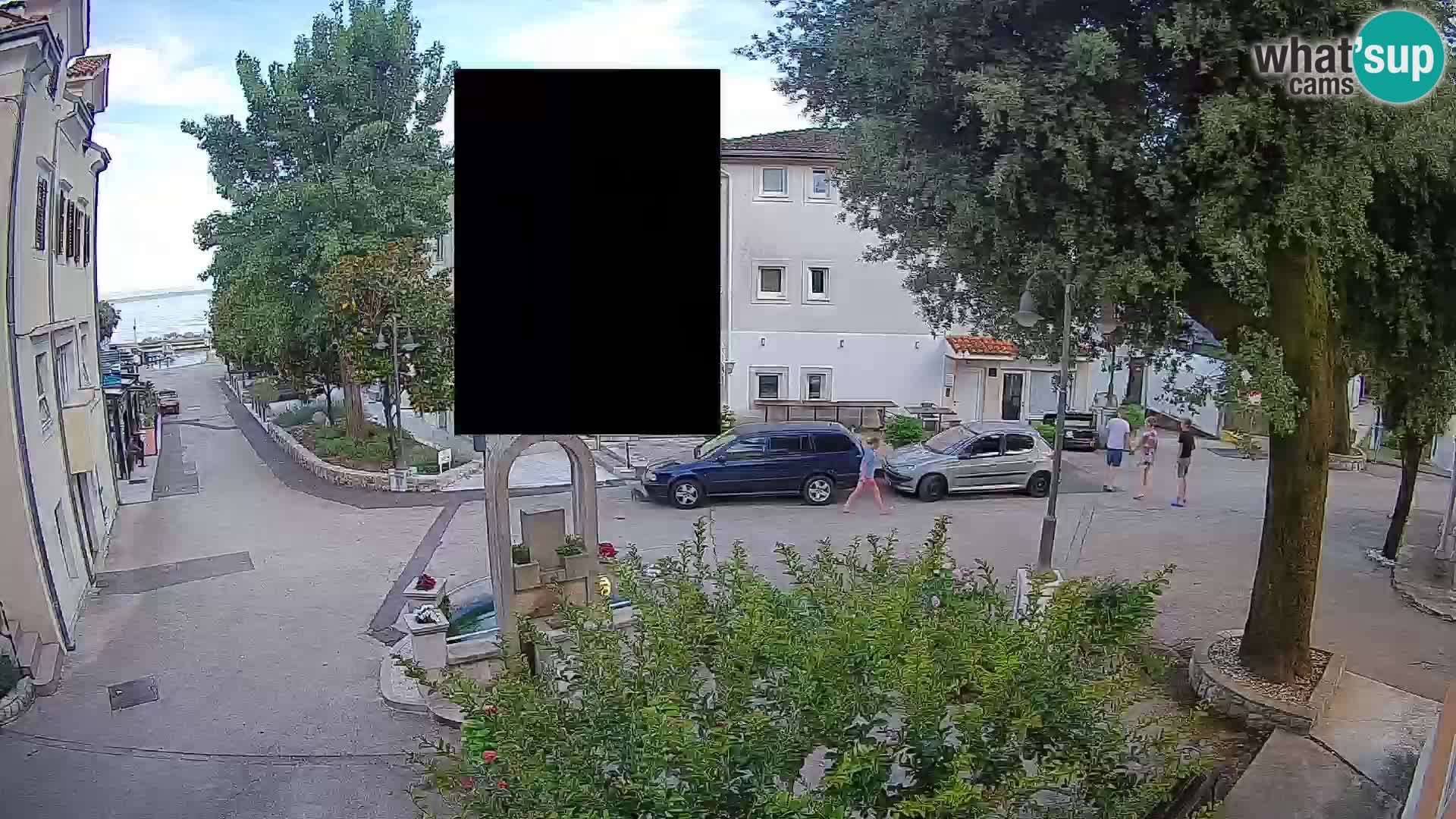 Spletna kamera center Mošćeniška Draga – Pogled v živo