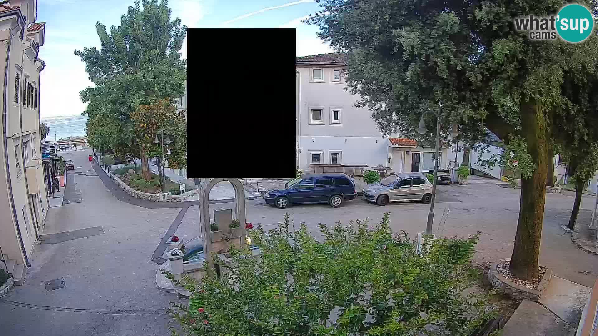 Webcam Mošćenička Draga Zentrum – Liveblick auf das Ortszentrum