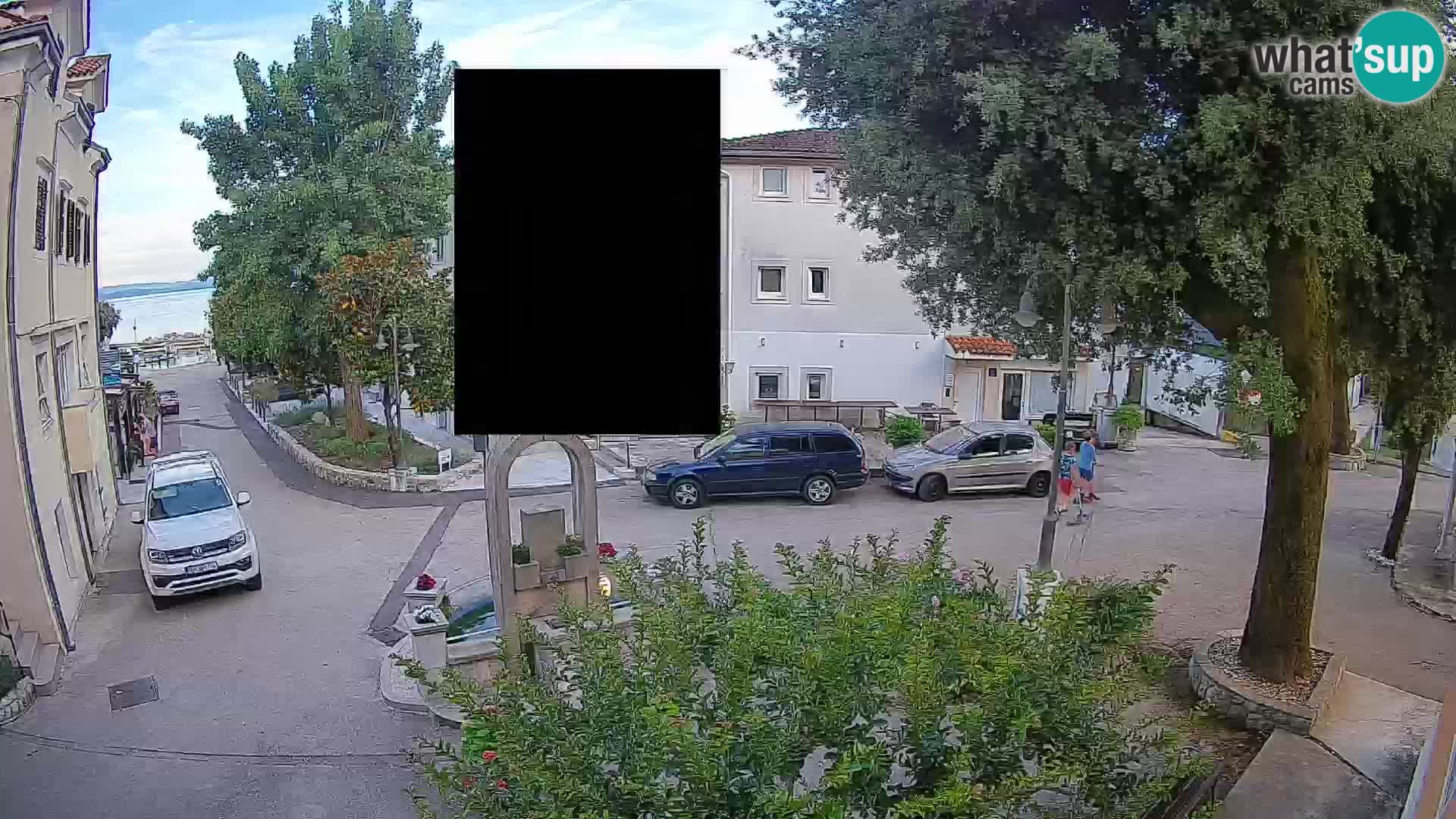 Web kamera centar Mošćeničke Drage – Pogled uživo