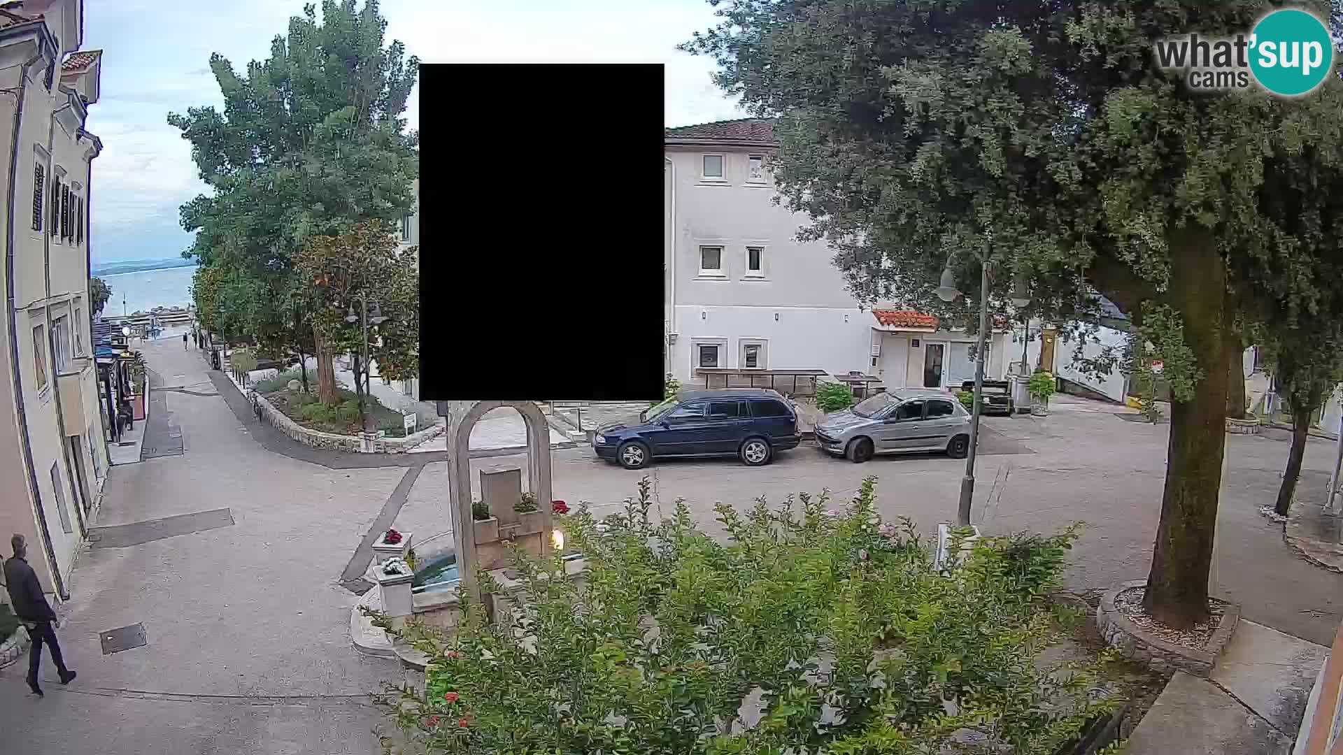 Web kamera centar Mošćeničke Drage – Pogled uživo