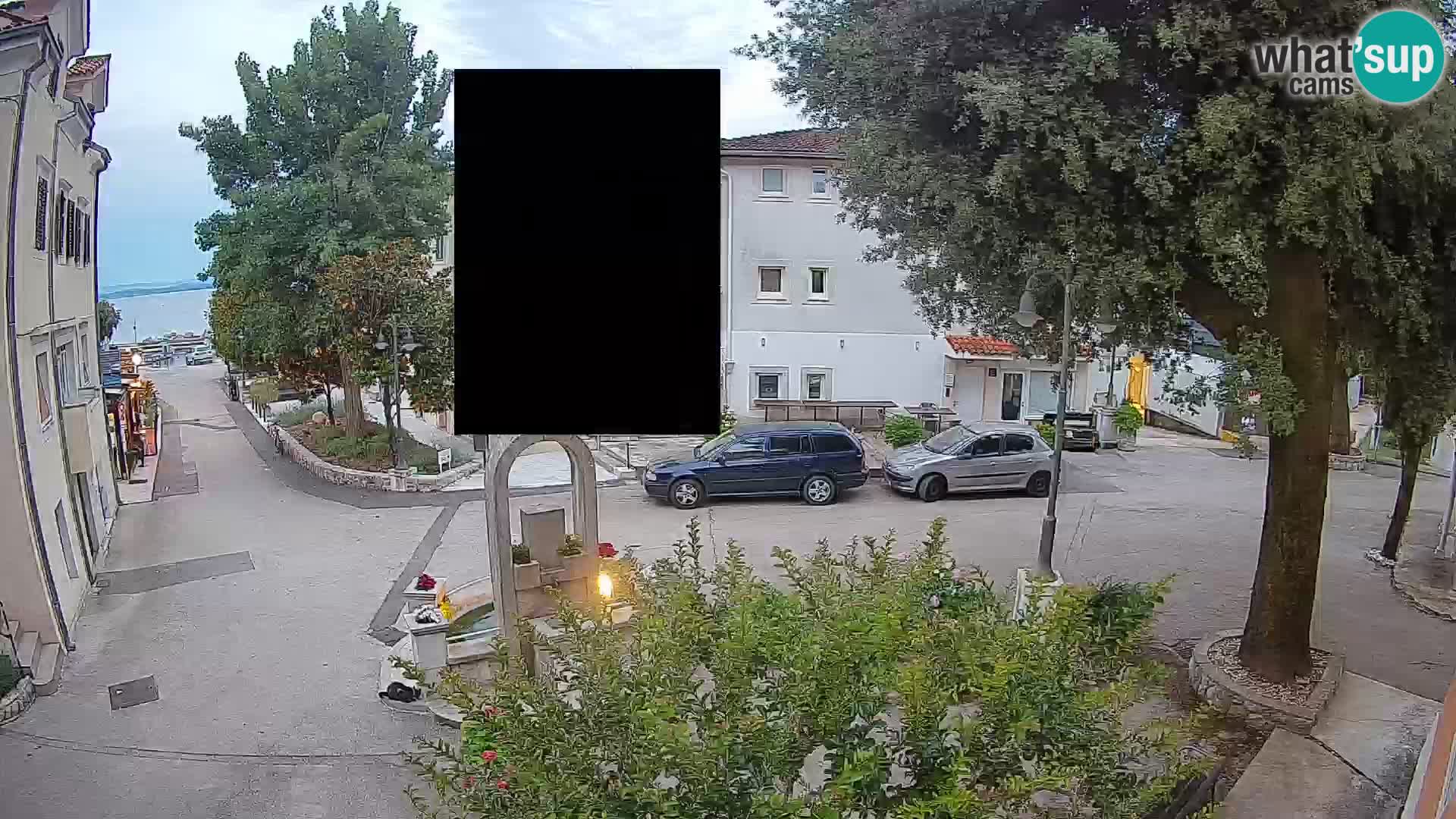 Webcam Centre de Mošćenička Draga – Vue en direct du centre-ville