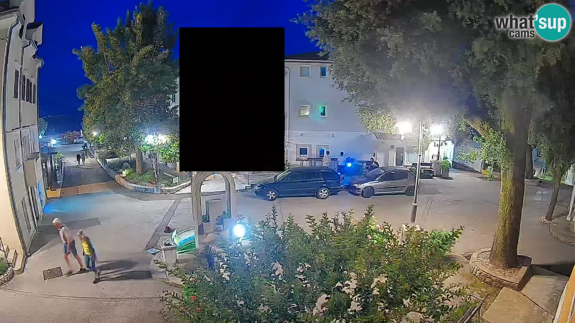 Webcam Centro Draga di Moschiena – Vista live sul centro