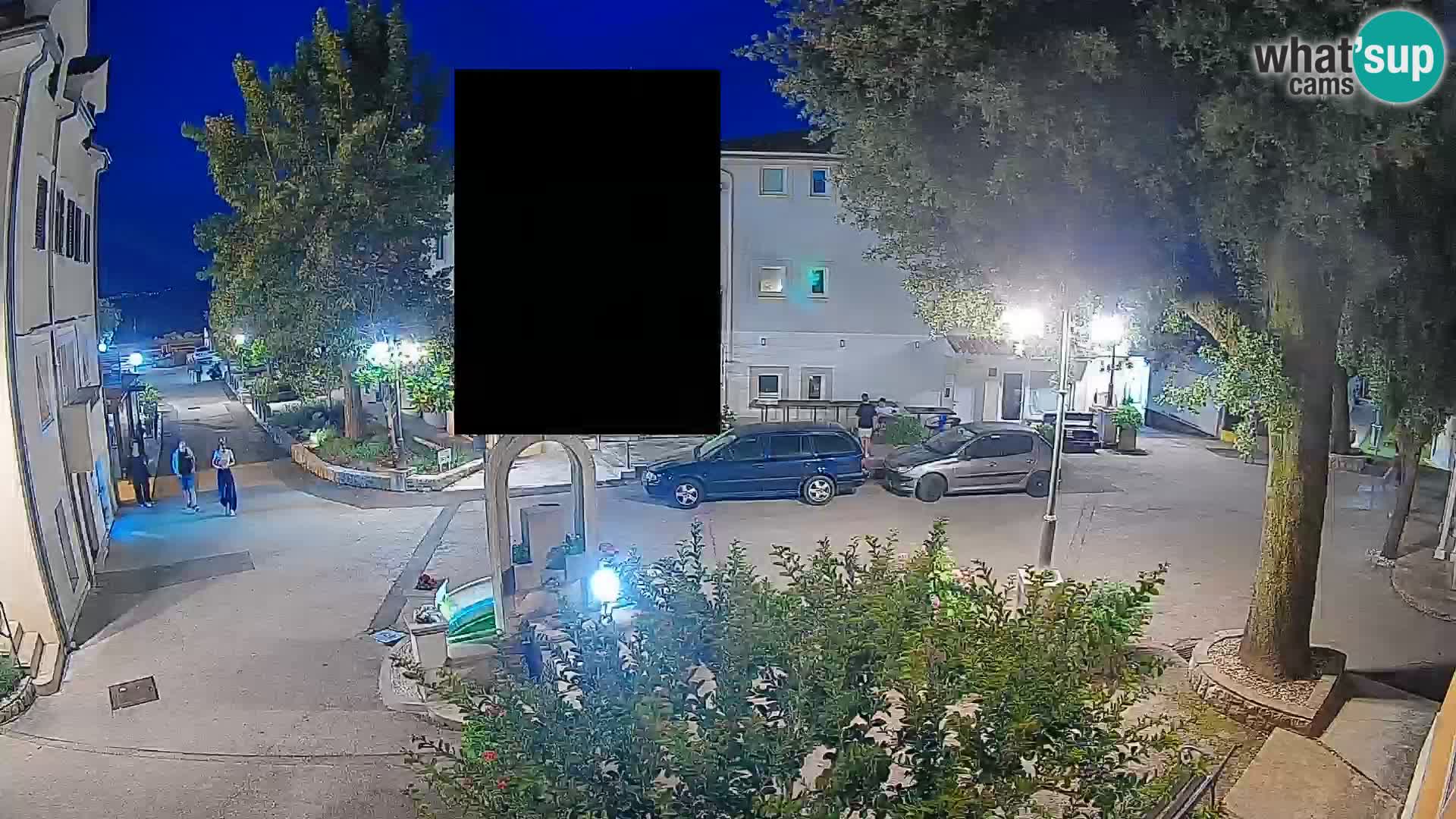 Webcam Centro Draga di Moschiena – Vista live sul centro