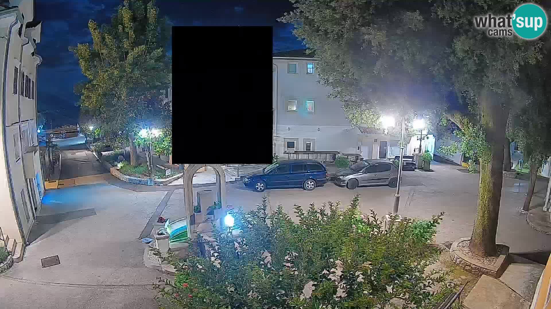 Webcam Mošćenička Draga Center – Live View of the Town Center
