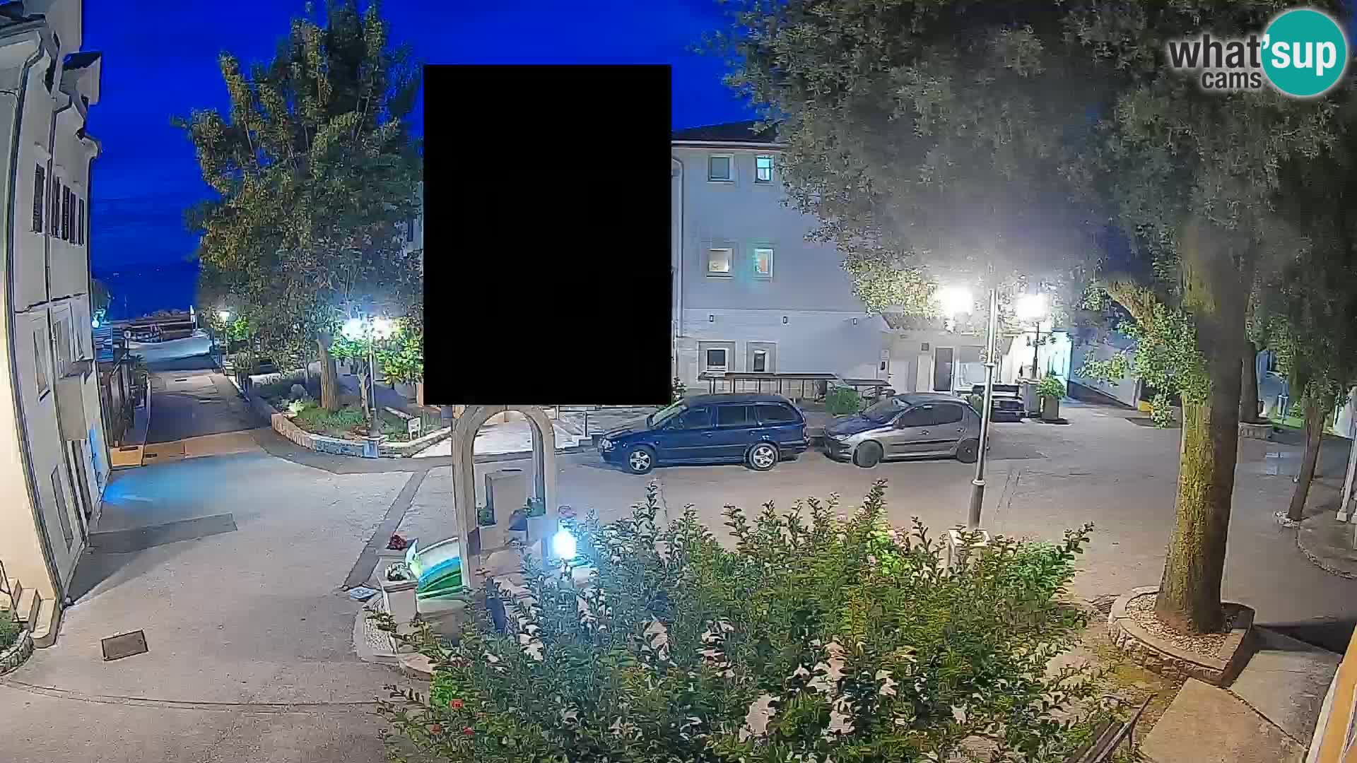 Webcam Mošćenička Draga Center – Live View of the Town Center