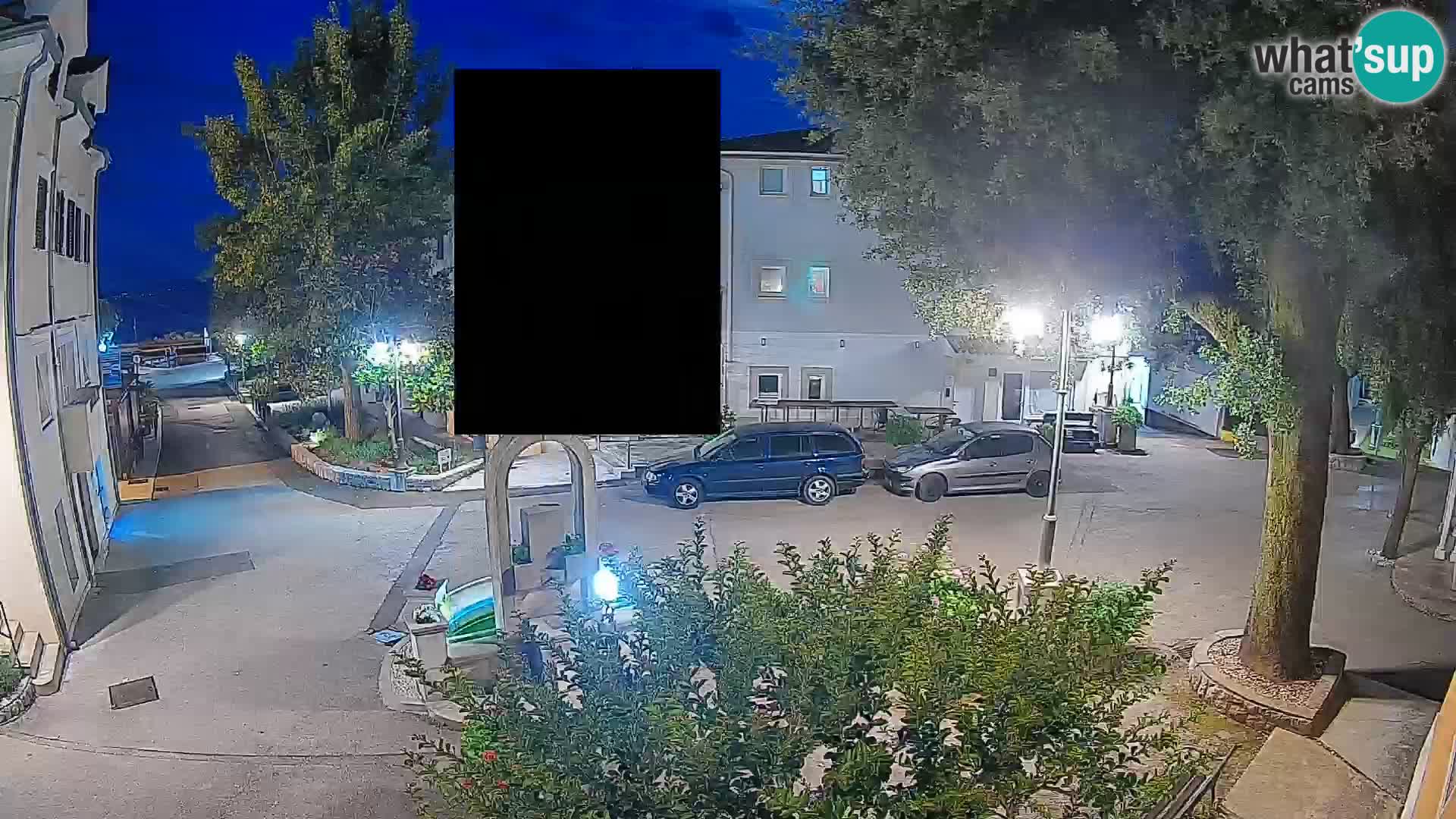 Webcam Mošćenička Draga Center – Live View of the Town Center