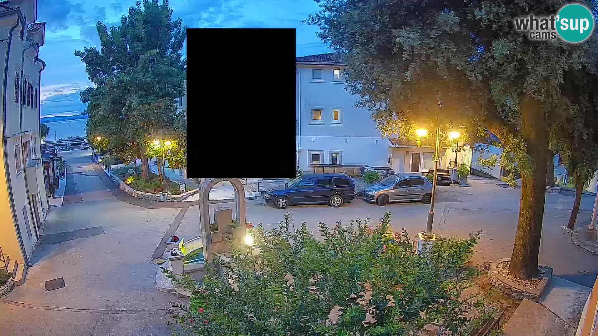 Webcam centre de Mošćenička Draga – Vue en direct du centre-ville