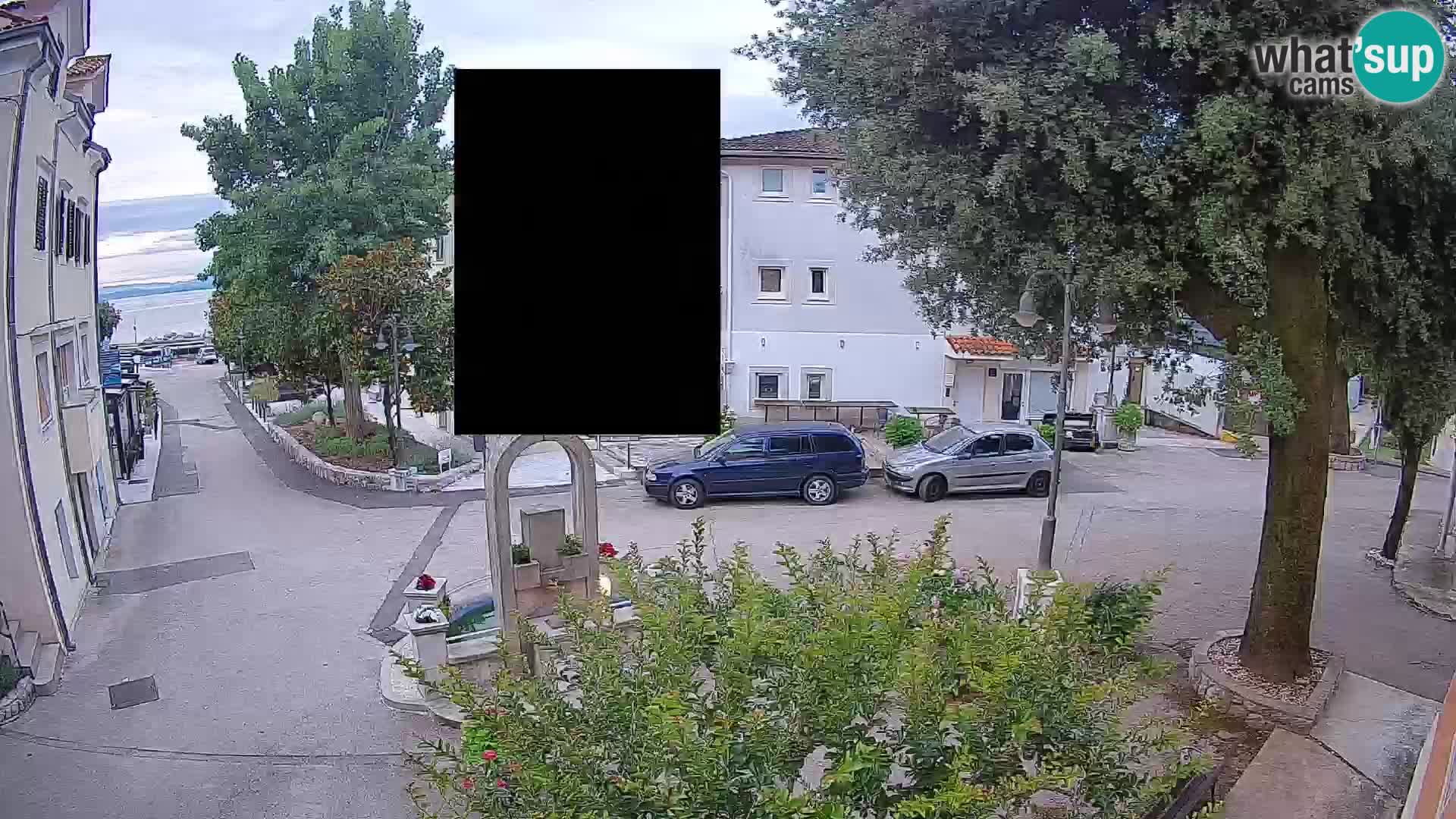 Web kamera centar Mošćeničke Drage – Pogled uživo