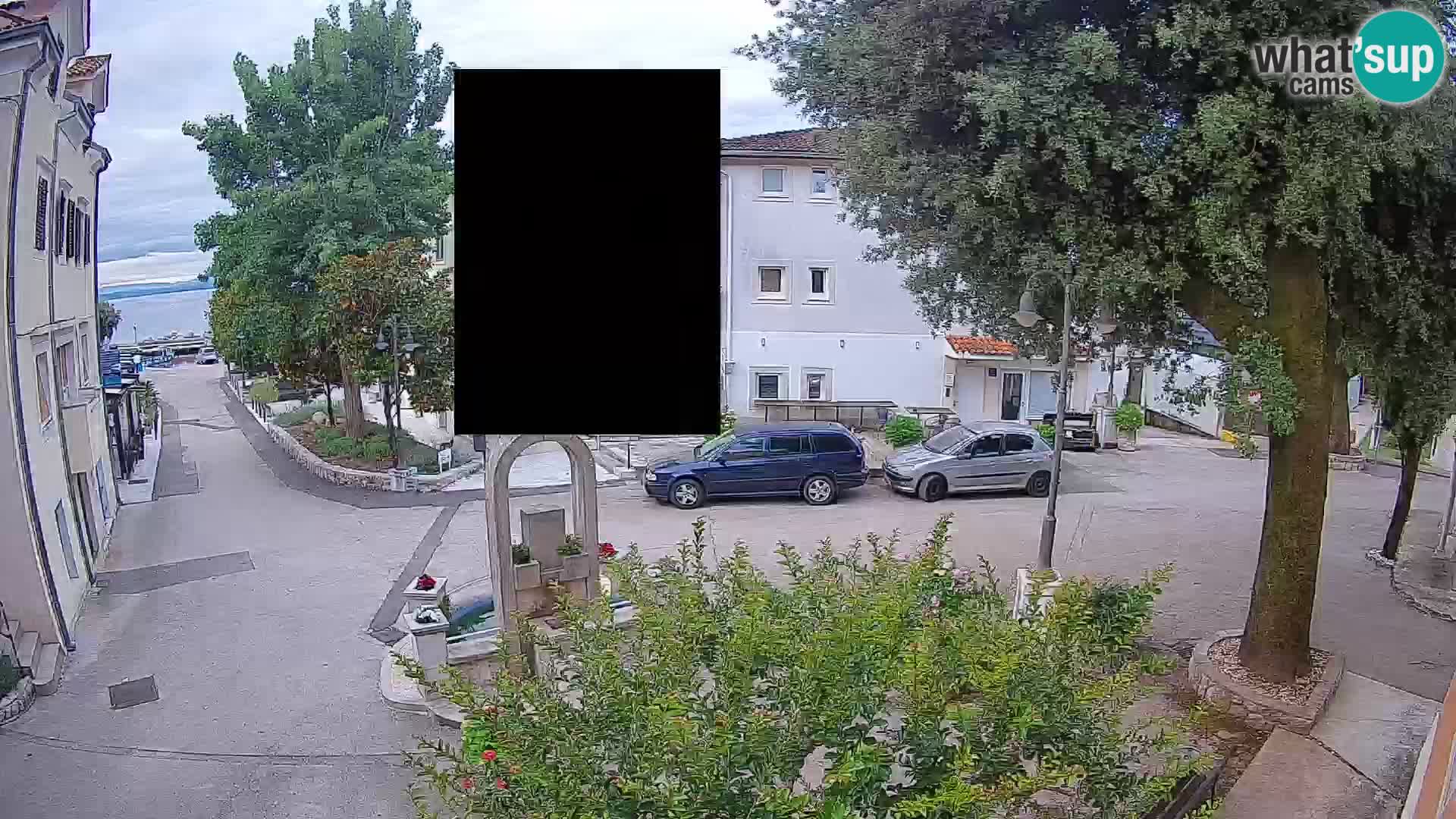 Webcam Mošćenička Draga Center – Live View of the Town Center