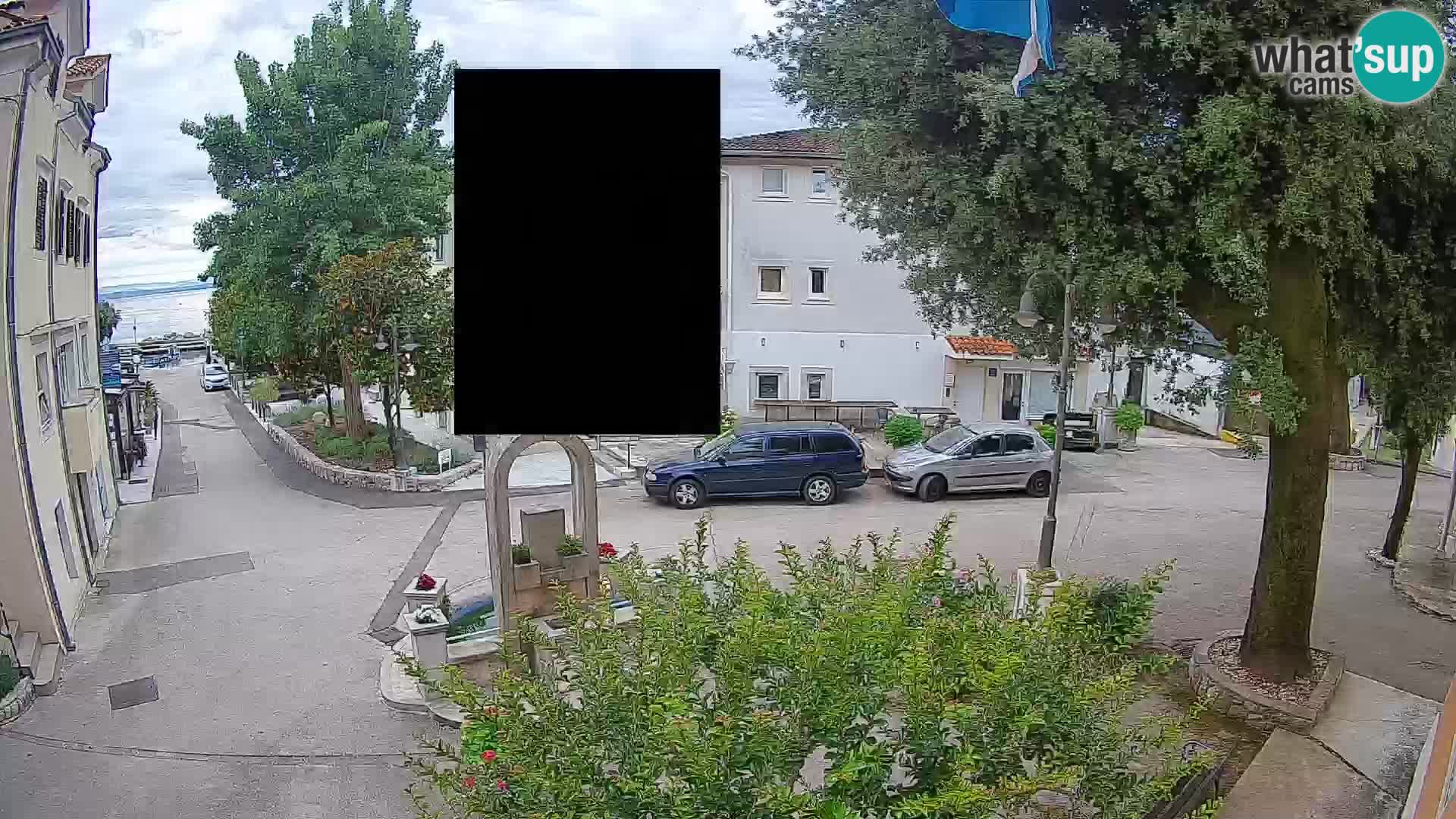Webcam Centro Draga di Moschiena – Vista live sul centro