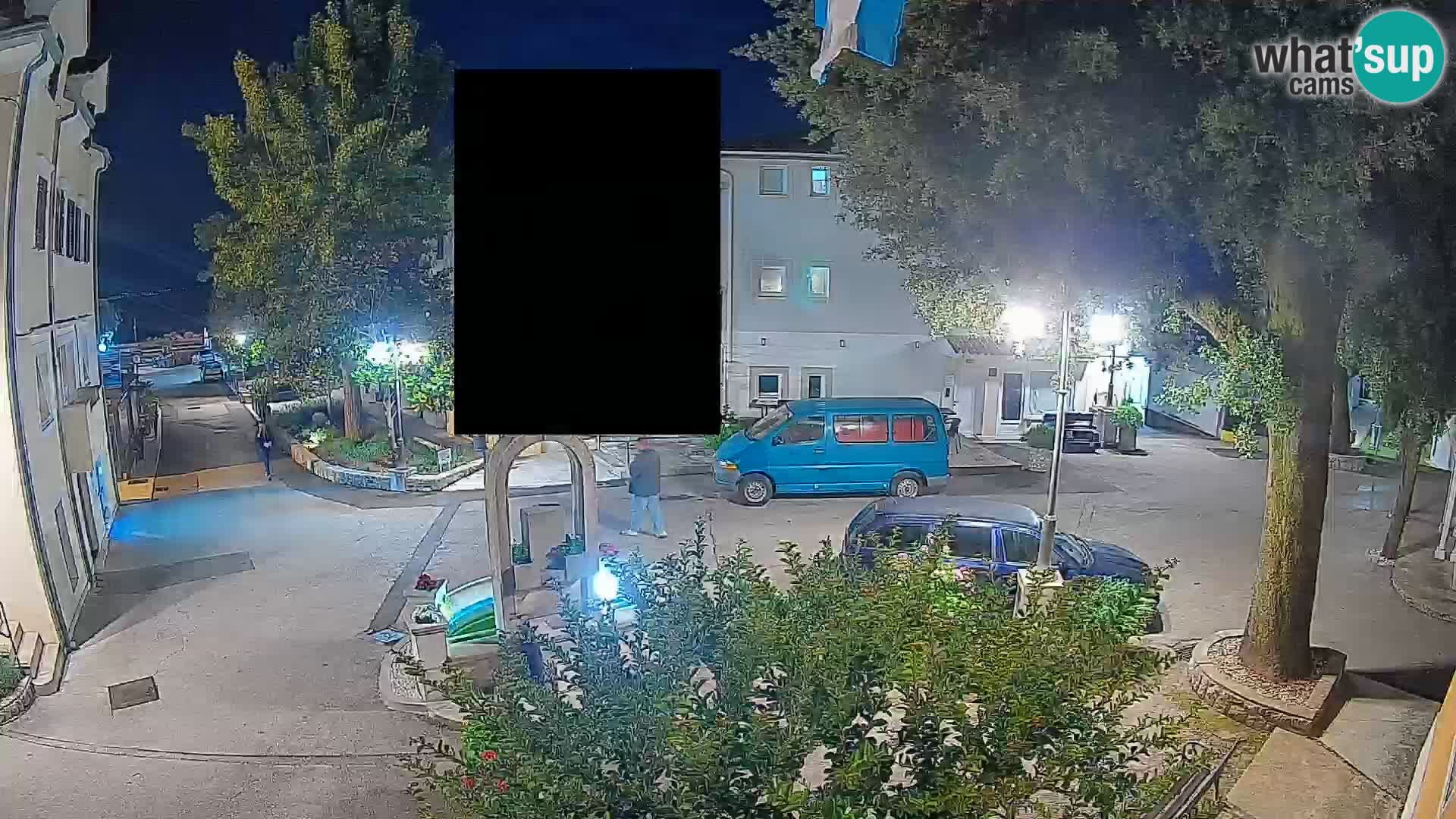 Webcam Mošćenička Draga Center – Live View of the Town Center