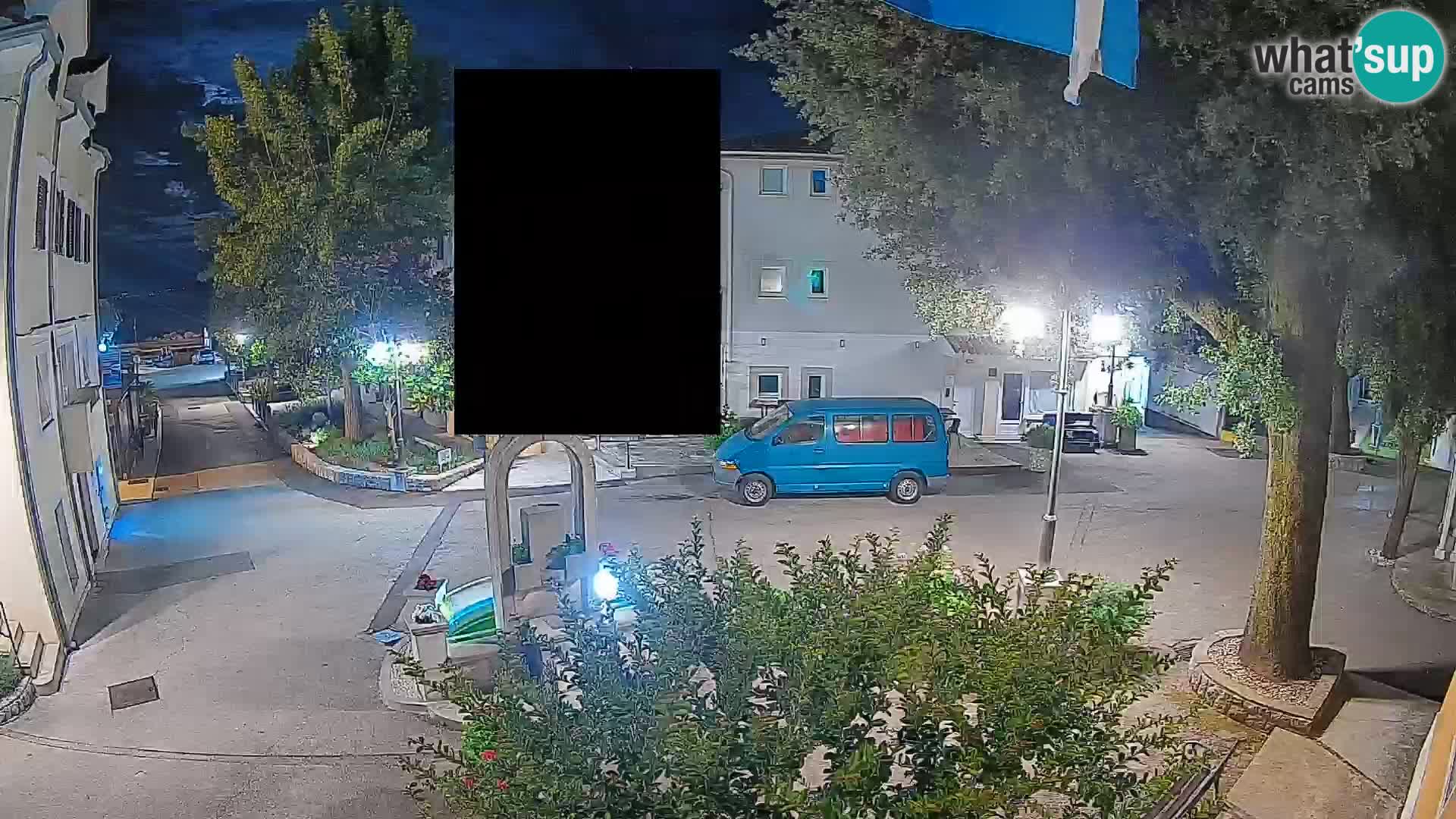 Webcam Mošćenička Draga Center – Live View of the Town Center