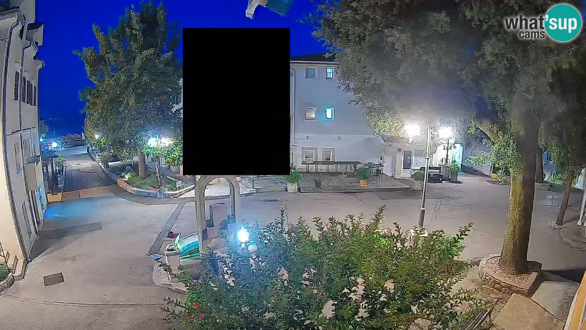 Webcam Centro Draga di Moschiena – Vista live sul centro