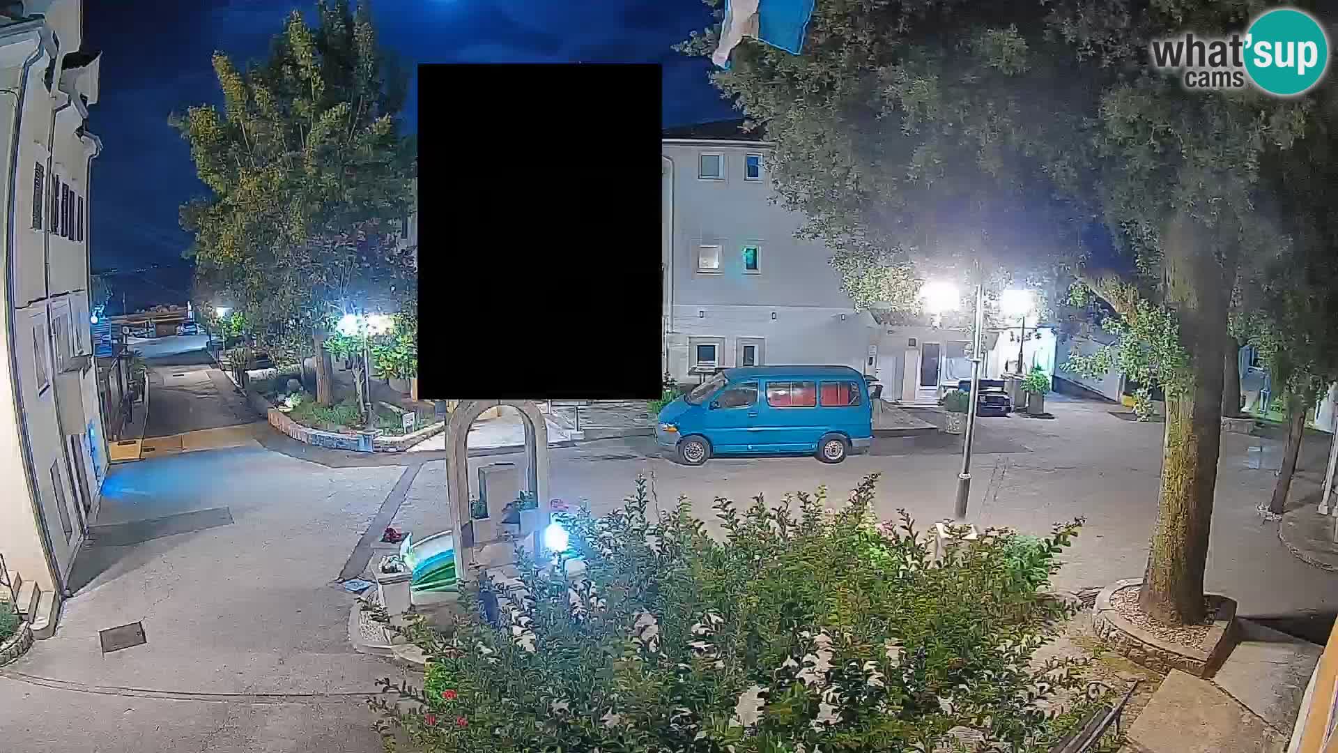 Webcam Mošćenička Draga Center – Live View of the Town Center