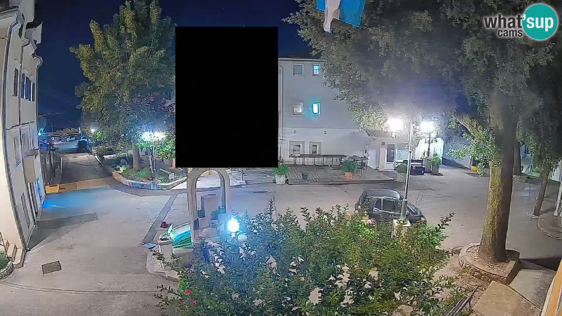 Webcam Mošćenička Draga Center – Live View of the Town Center