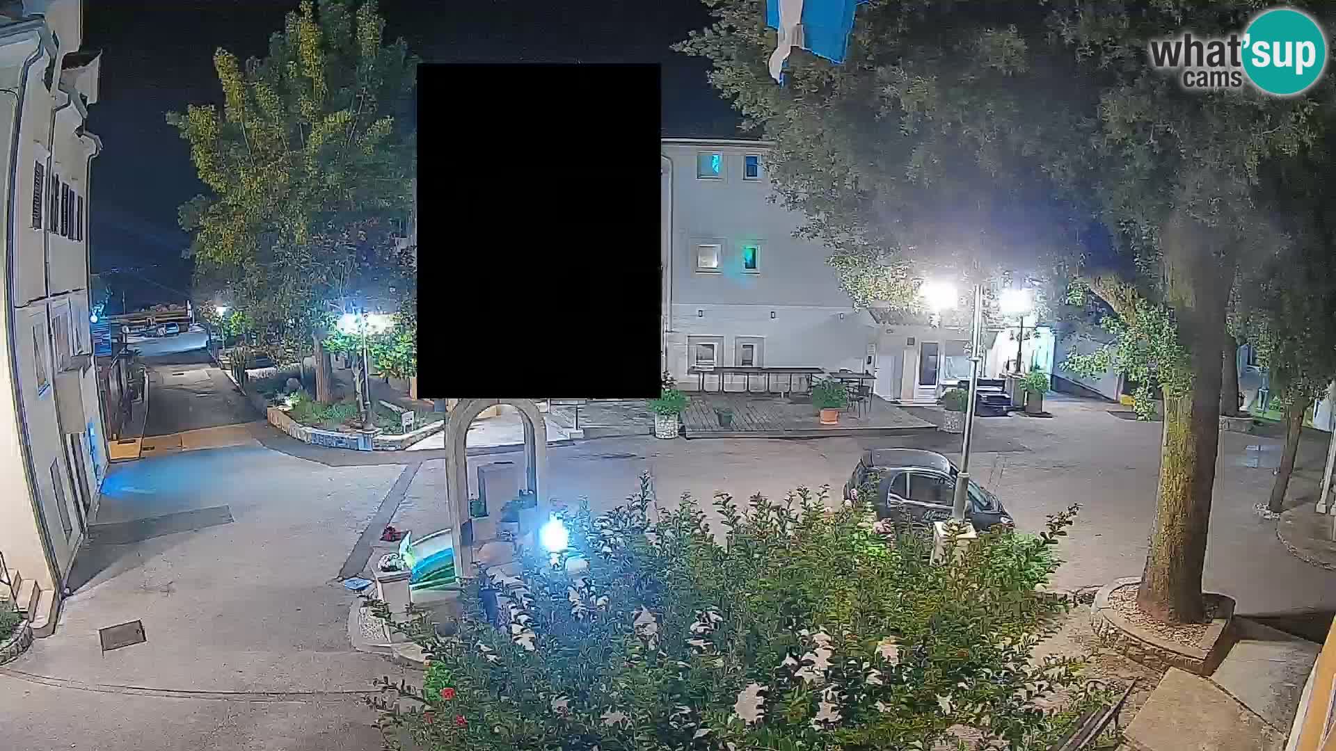 Webcam centre de Mošćenička Draga – Vue en direct du centre-ville