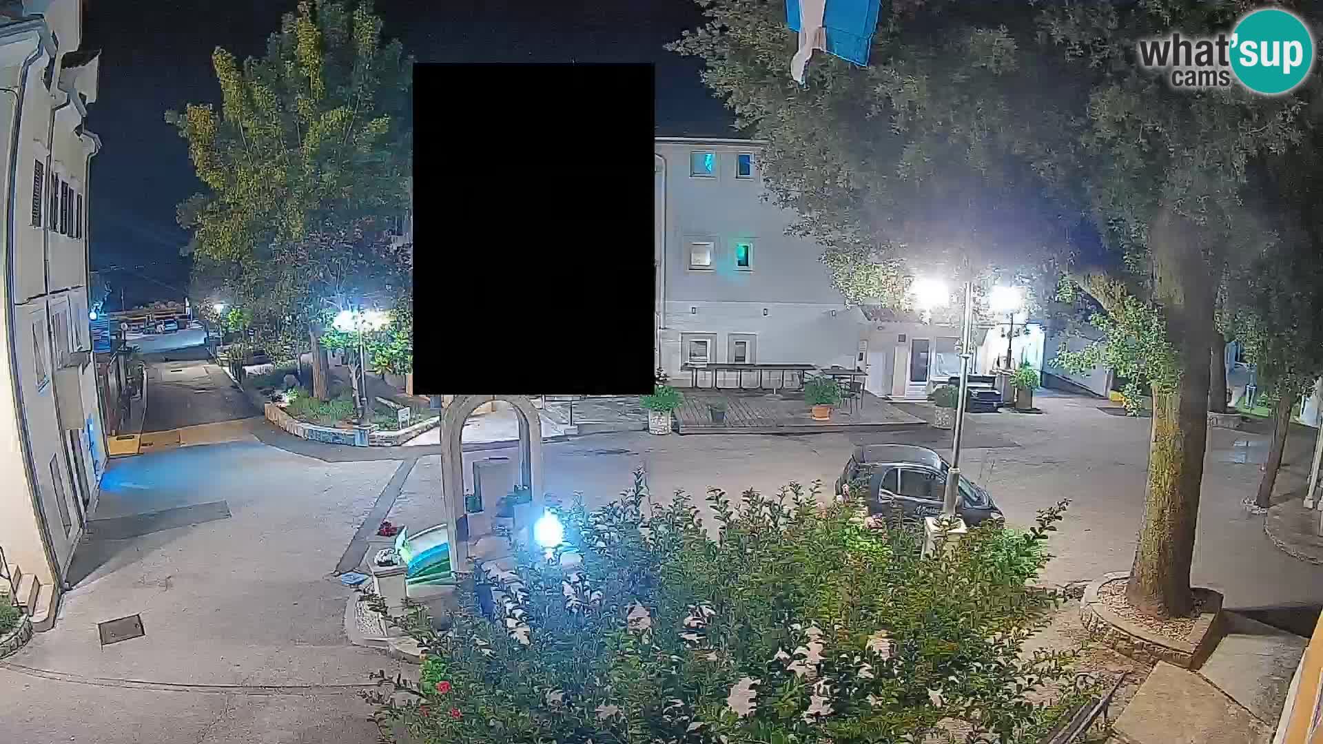 Webcam centre de Mošćenička Draga – Vue en direct du centre-ville