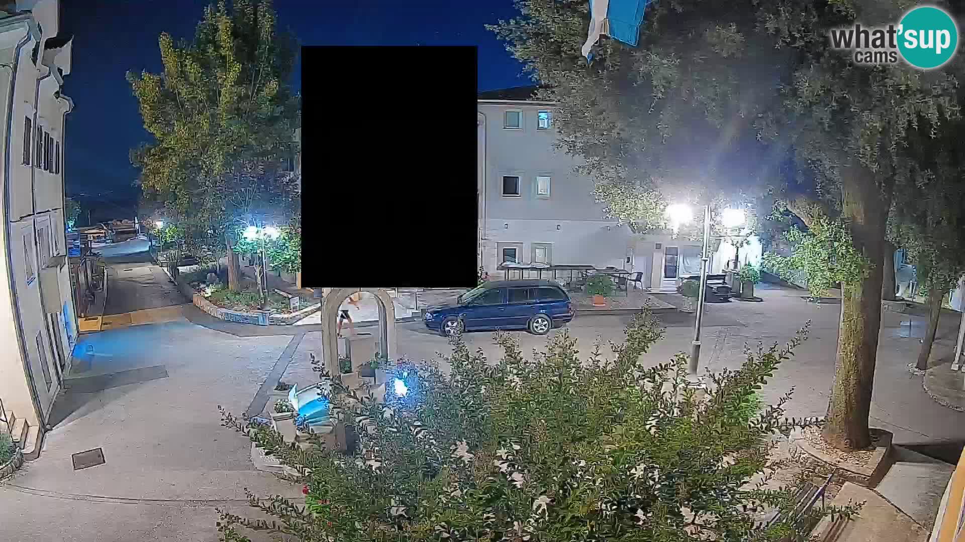 Webcam centre de Mošćenička Draga – Vue en direct du centre-ville