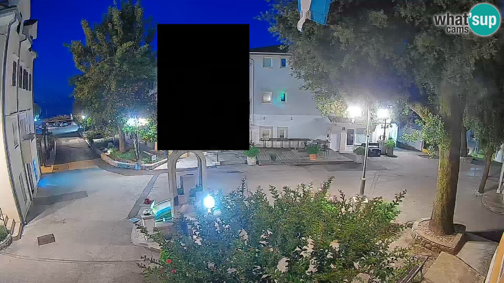 Webcam Mošćenička Draga Center – Live View of the Town Center
