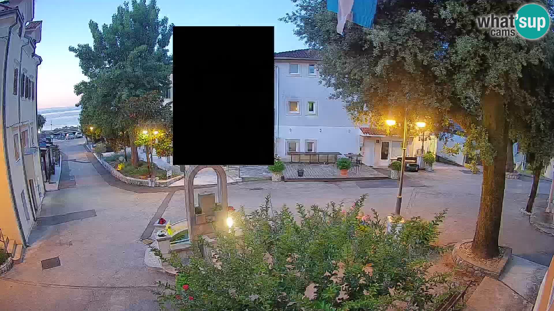 Spletna kamera center Mošćeniška Draga – Pogled v živo