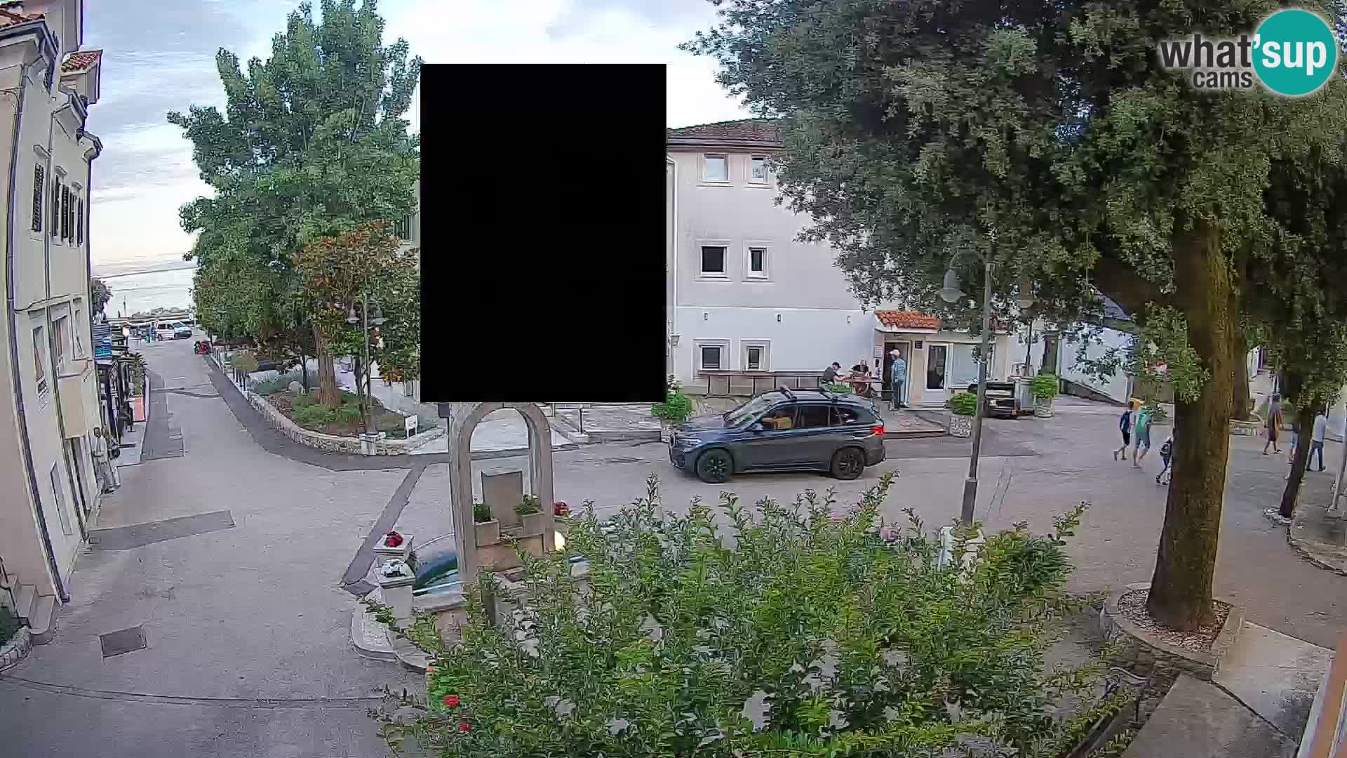 Webcam Mošćenička Draga Center – Live View of the Town Center