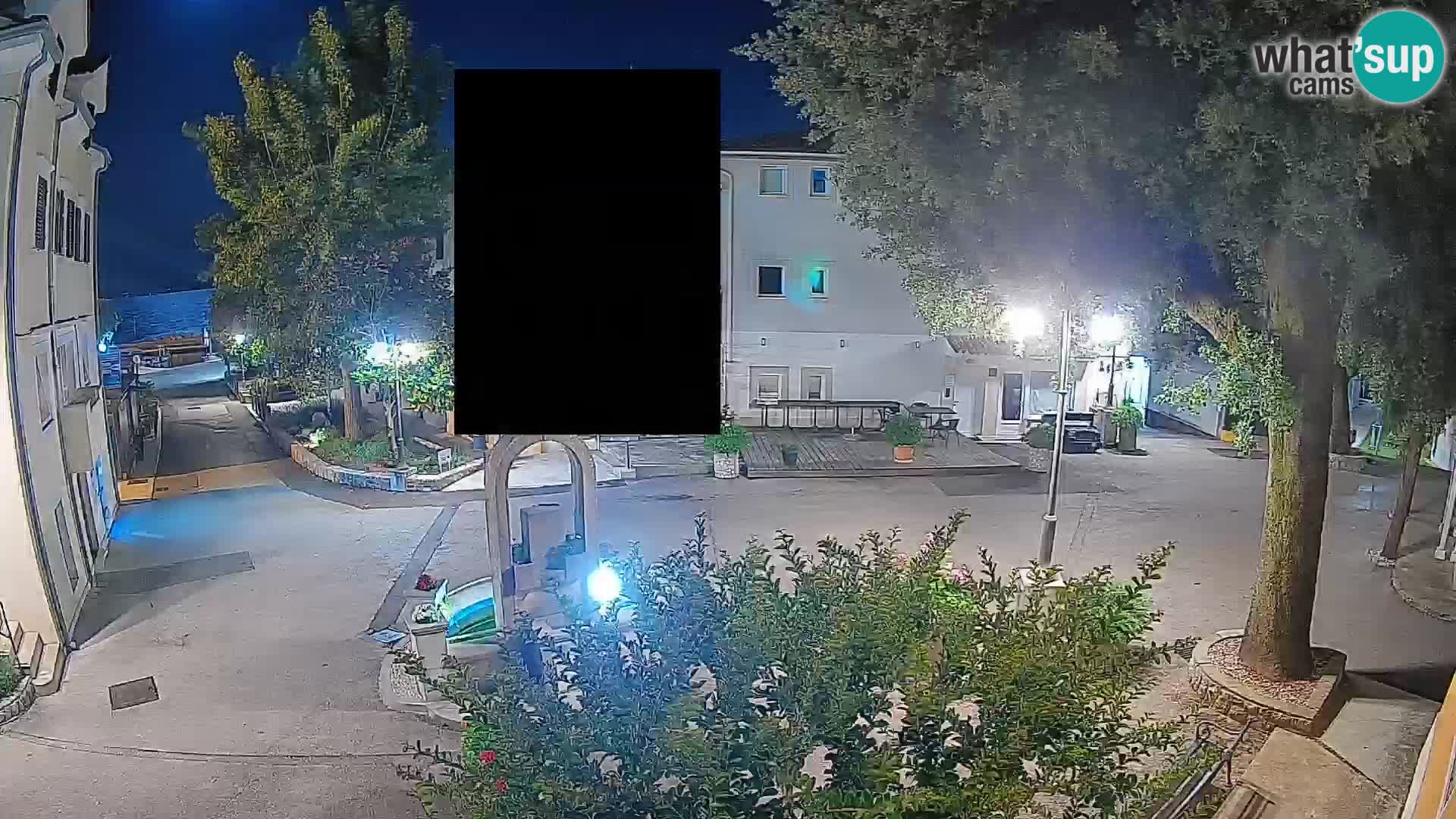 Webcam Mošćenička Draga Center – Live View of the Town Center