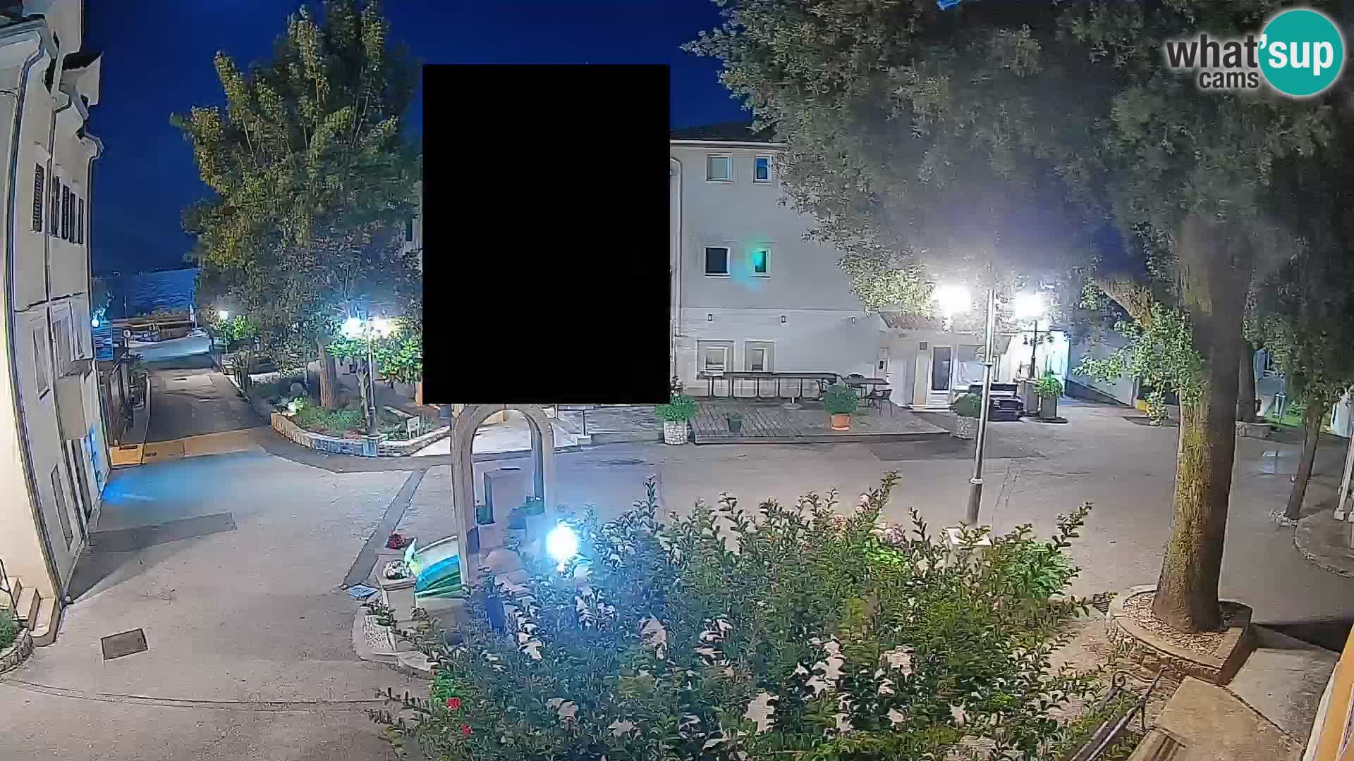 Webcam Mošćenička Draga Center – Live View of the Town Center