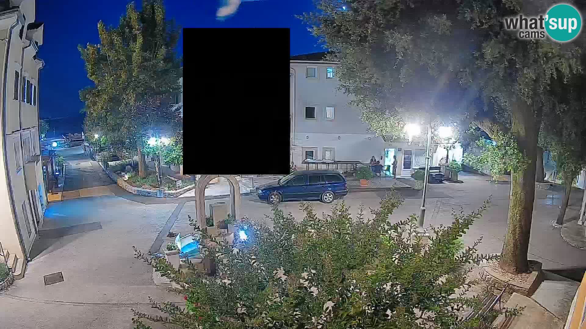 Webcam Mošćenička Draga Center – Live View of the Town Center