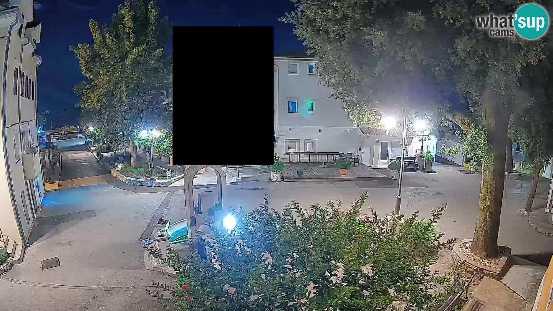Webcam centre de Mošćenička Draga – Vue en direct du centre-ville