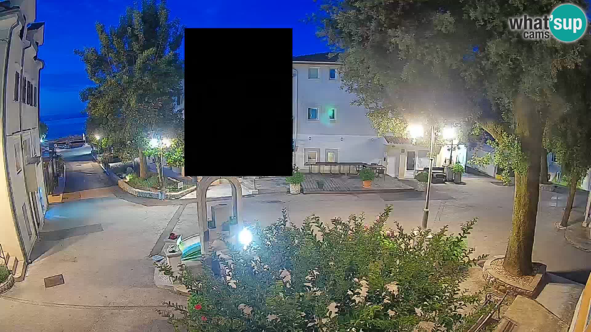 Webcam Mošćenička Draga Center – Live View of the Town Center