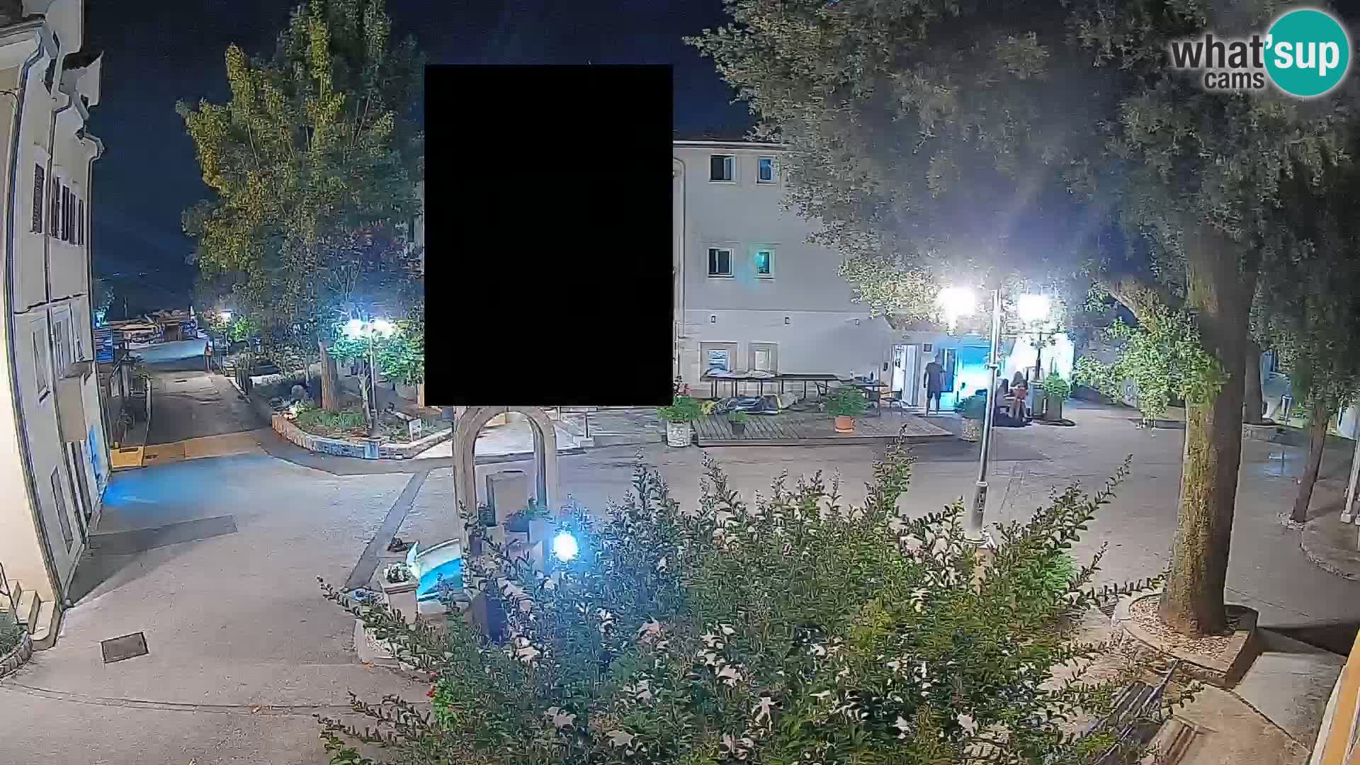 Webcam Mošćenička Draga Center – Live View of the Town Center