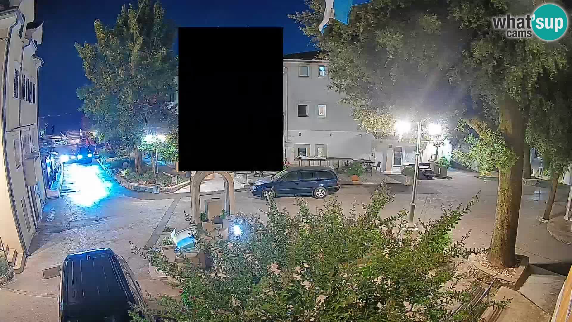 Webcam centre de Mošćenička Draga – Vue en direct du centre-ville