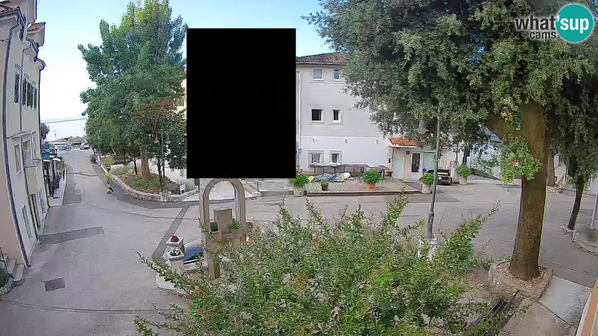 Webcam Mošćenička Draga Zentrum – Liveblick auf das Ortszentrum