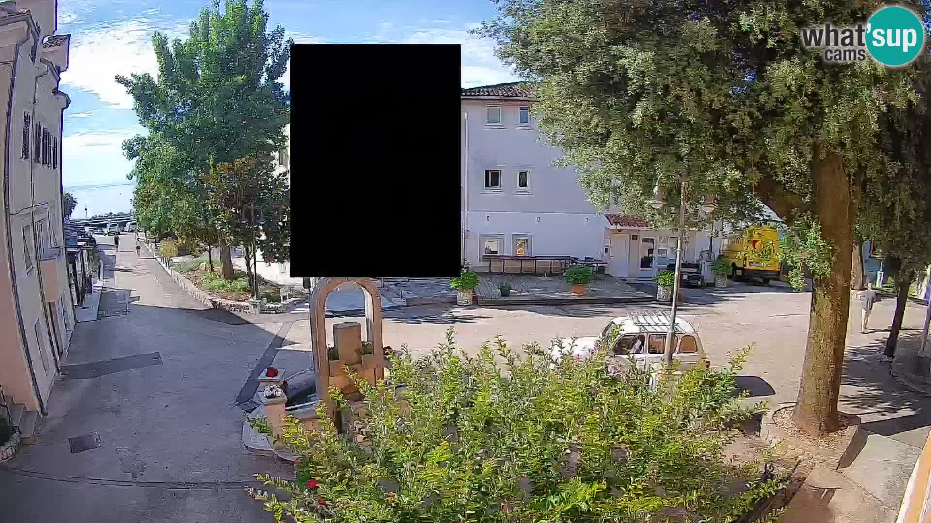 Webcam Mošćenička Draga Zentrum – Liveblick auf das Ortszentrum